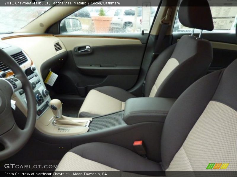 Mocha Steel Metallic / Cocoa/Cashmere 2011 Chevrolet Malibu LT