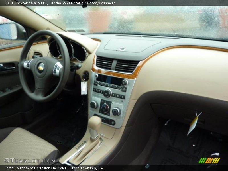 Mocha Steel Metallic / Cocoa/Cashmere 2011 Chevrolet Malibu LT