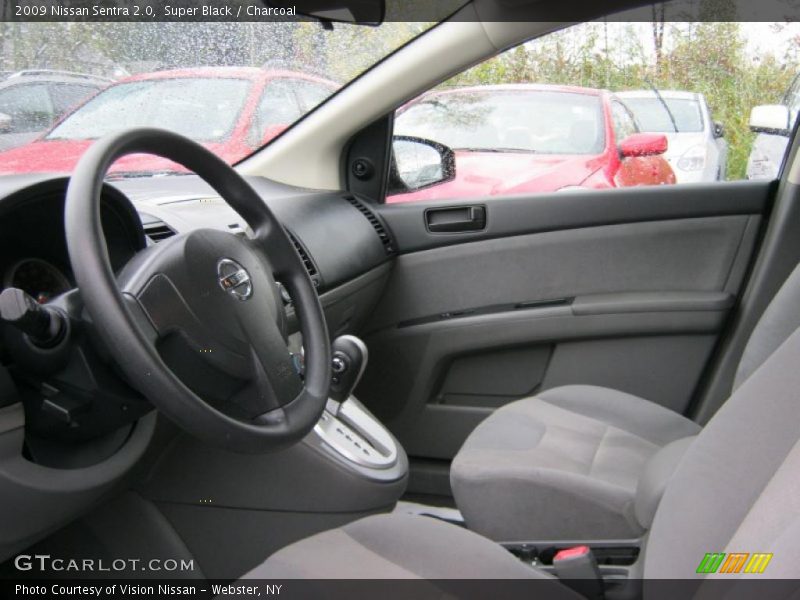 Super Black / Charcoal 2009 Nissan Sentra 2.0