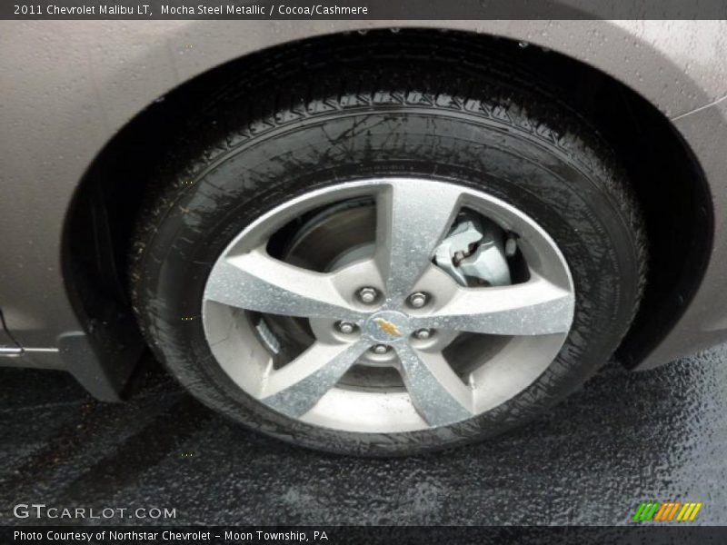 Mocha Steel Metallic / Cocoa/Cashmere 2011 Chevrolet Malibu LT