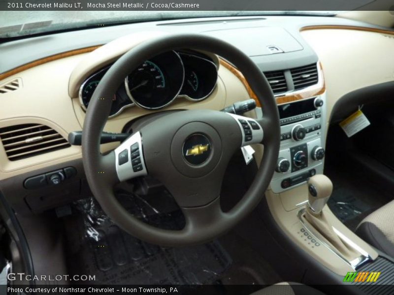  2011 Malibu LT Cocoa/Cashmere Interior