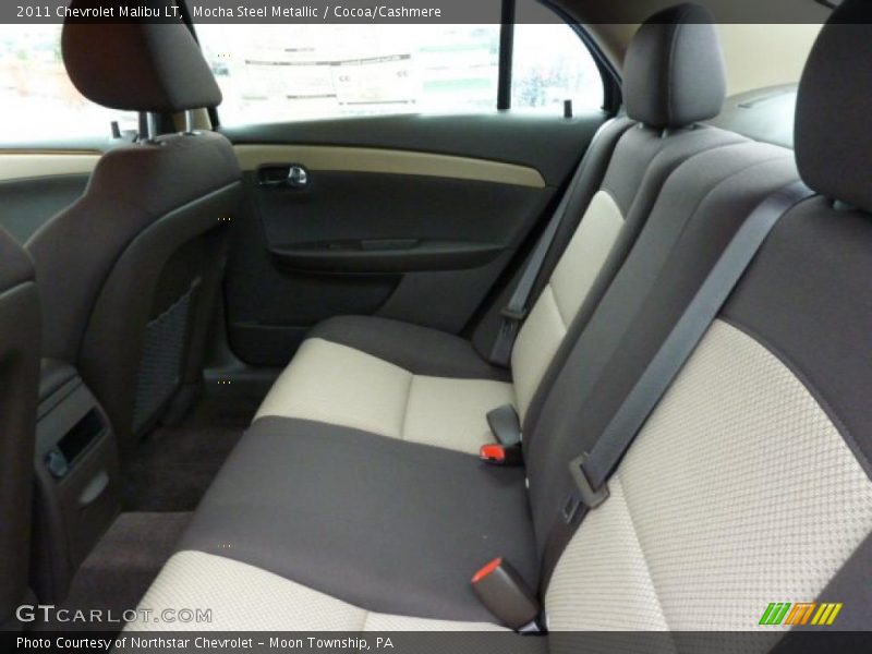 Mocha Steel Metallic / Cocoa/Cashmere 2011 Chevrolet Malibu LT