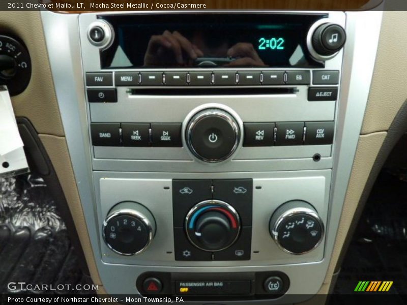 Mocha Steel Metallic / Cocoa/Cashmere 2011 Chevrolet Malibu LT