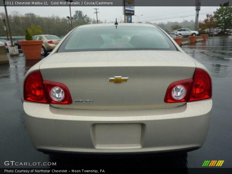Gold Mist Metallic / Cocoa/Cashmere 2011 Chevrolet Malibu LS