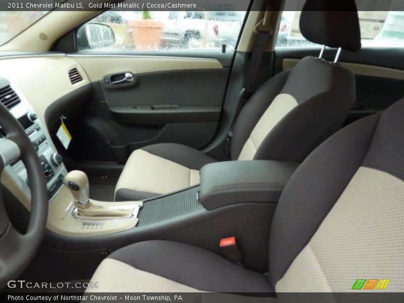 Gold Mist Metallic / Cocoa/Cashmere 2011 Chevrolet Malibu LS
