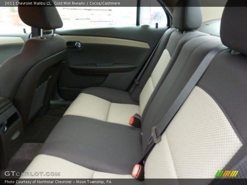 Gold Mist Metallic / Cocoa/Cashmere 2011 Chevrolet Malibu LS