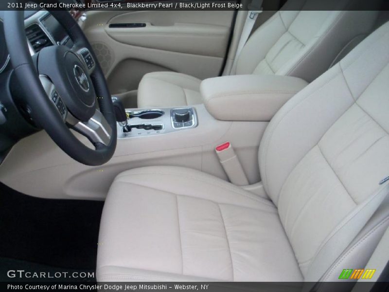 Blackberry Pearl / Black/Light Frost Beige 2011 Jeep Grand Cherokee Limited 4x4