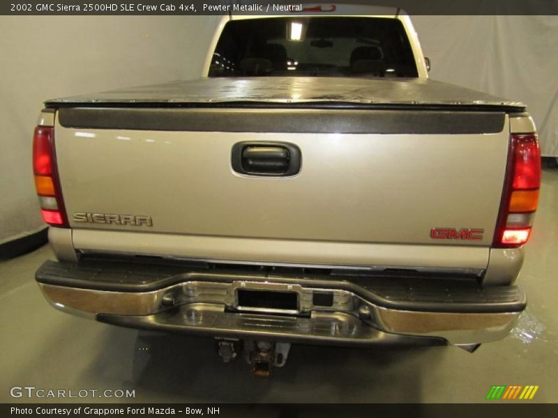 Pewter Metallic / Neutral 2002 GMC Sierra 2500HD SLE Crew Cab 4x4