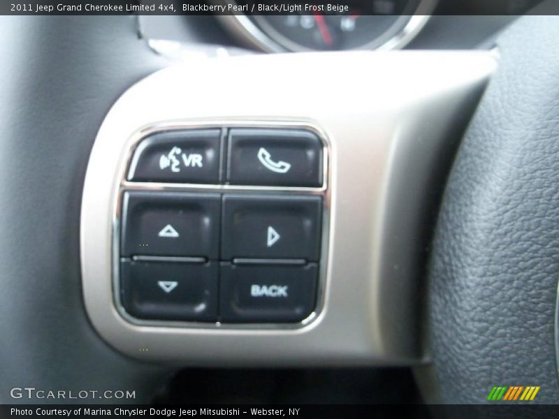 Blackberry Pearl / Black/Light Frost Beige 2011 Jeep Grand Cherokee Limited 4x4