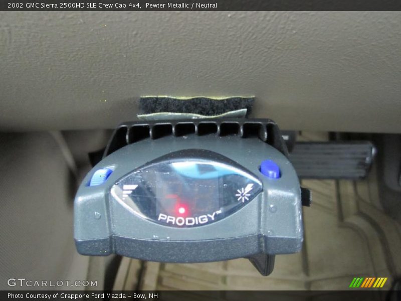 Pewter Metallic / Neutral 2002 GMC Sierra 2500HD SLE Crew Cab 4x4