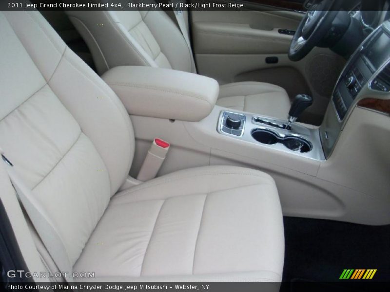 Blackberry Pearl / Black/Light Frost Beige 2011 Jeep Grand Cherokee Limited 4x4