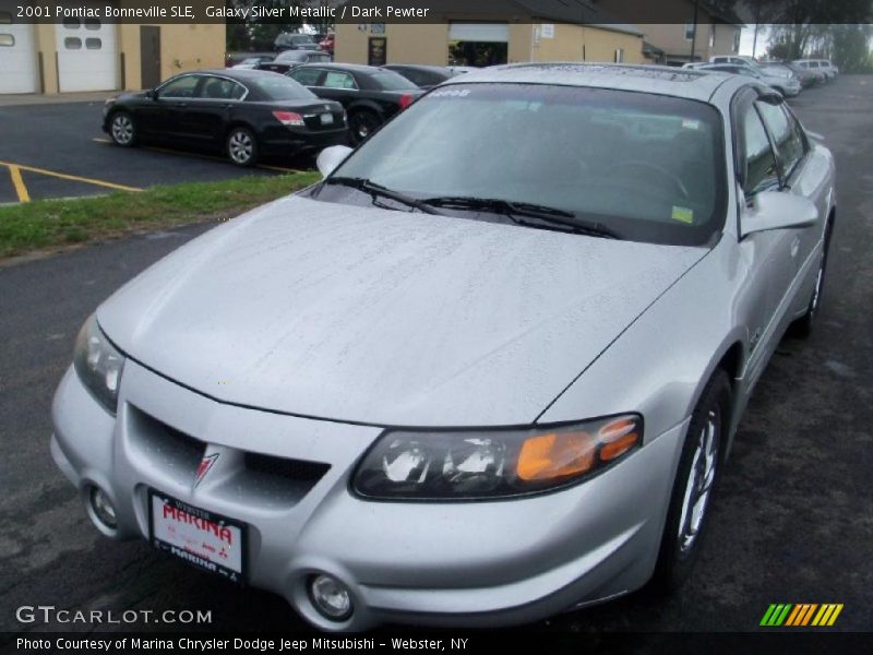 Galaxy Silver Metallic / Dark Pewter 2001 Pontiac Bonneville SLE
