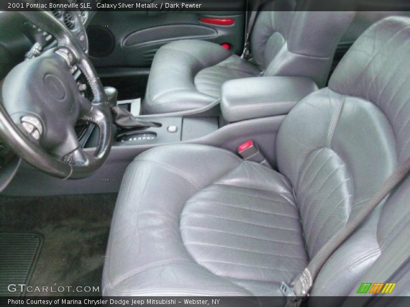 Galaxy Silver Metallic / Dark Pewter 2001 Pontiac Bonneville SLE