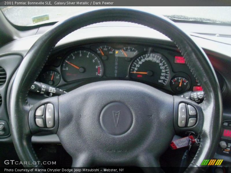 Galaxy Silver Metallic / Dark Pewter 2001 Pontiac Bonneville SLE