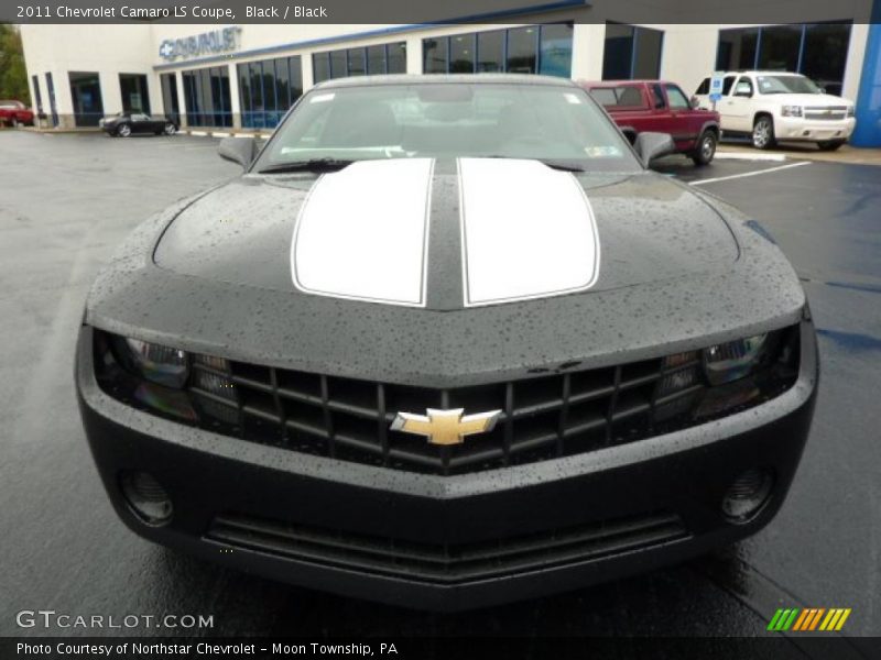 Black / Black 2011 Chevrolet Camaro LS Coupe