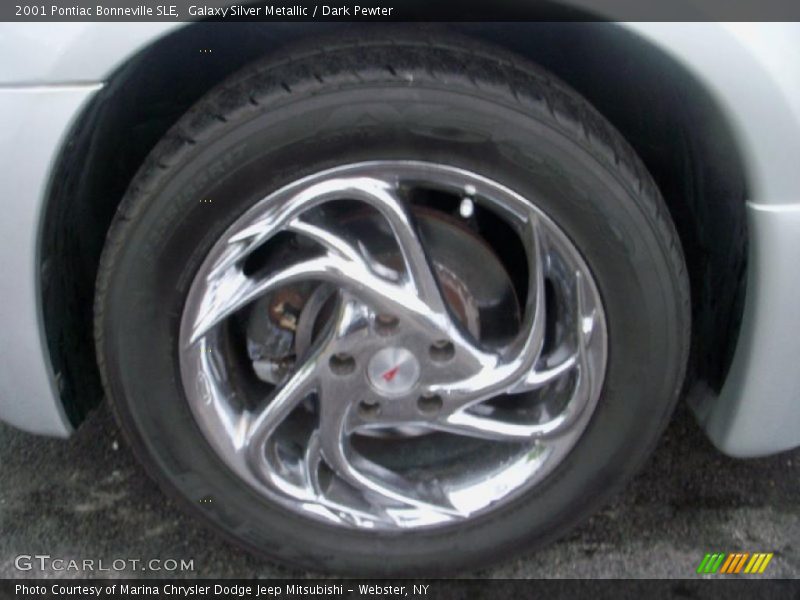 Galaxy Silver Metallic / Dark Pewter 2001 Pontiac Bonneville SLE