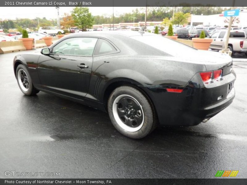 Black / Black 2011 Chevrolet Camaro LS Coupe