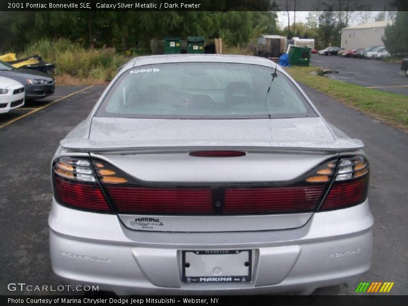 Galaxy Silver Metallic / Dark Pewter 2001 Pontiac Bonneville SLE