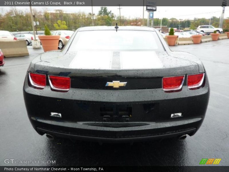 Black / Black 2011 Chevrolet Camaro LS Coupe