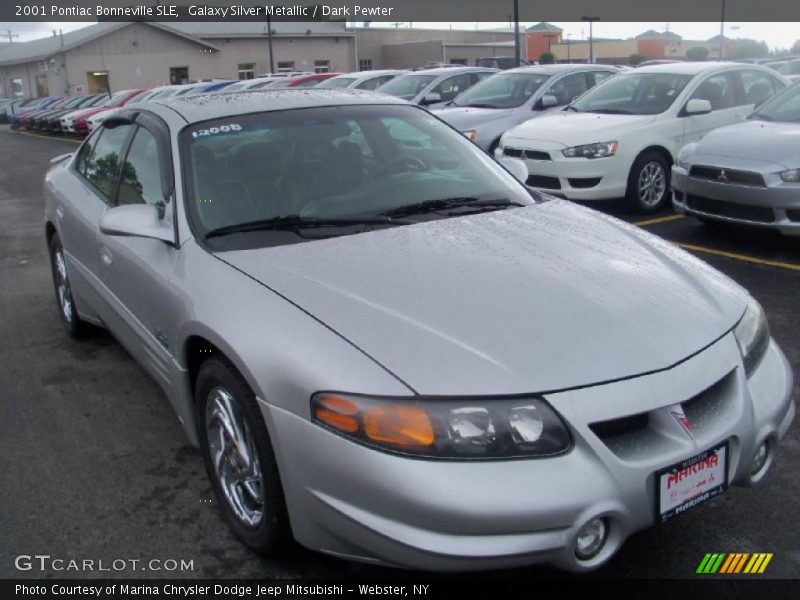 Galaxy Silver Metallic / Dark Pewter 2001 Pontiac Bonneville SLE