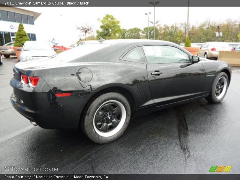 Black / Black 2011 Chevrolet Camaro LS Coupe