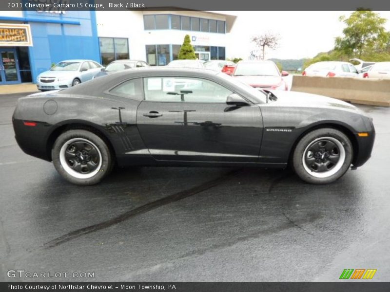 Black / Black 2011 Chevrolet Camaro LS Coupe