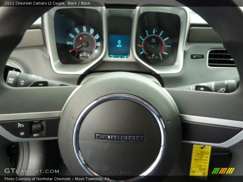Black / Black 2011 Chevrolet Camaro LS Coupe