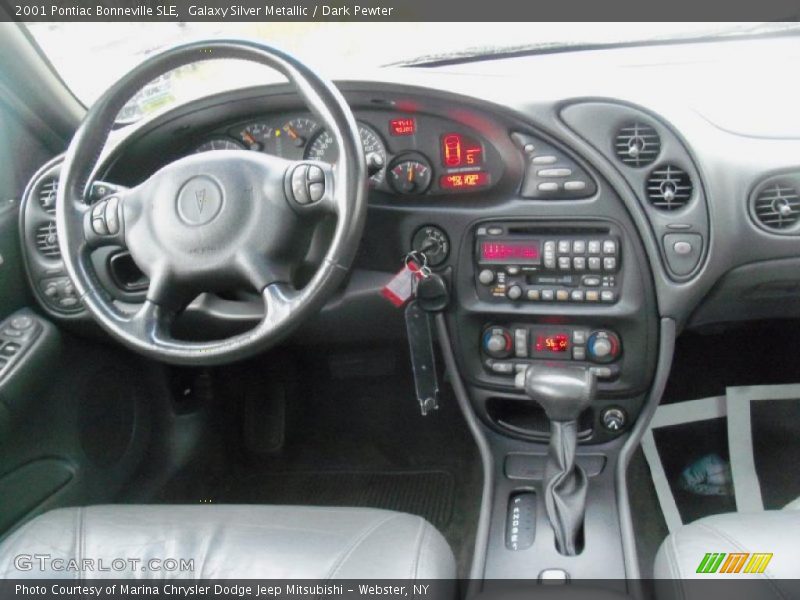 Galaxy Silver Metallic / Dark Pewter 2001 Pontiac Bonneville SLE