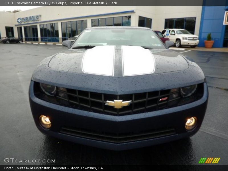 Imperial Blue Metallic / Black 2011 Chevrolet Camaro LT/RS Coupe