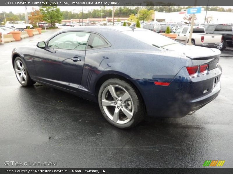 Imperial Blue Metallic / Black 2011 Chevrolet Camaro LT/RS Coupe