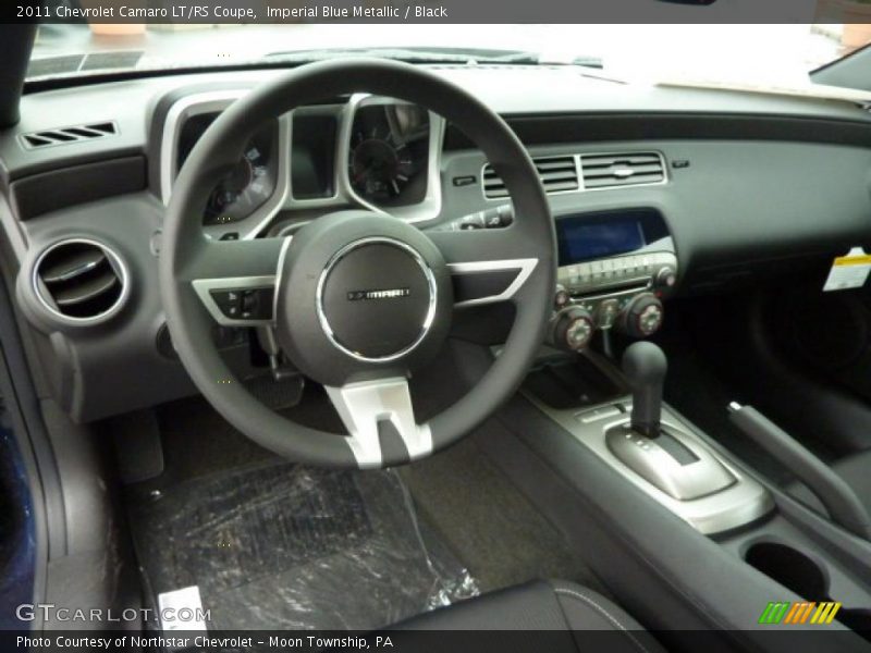 Imperial Blue Metallic / Black 2011 Chevrolet Camaro LT/RS Coupe