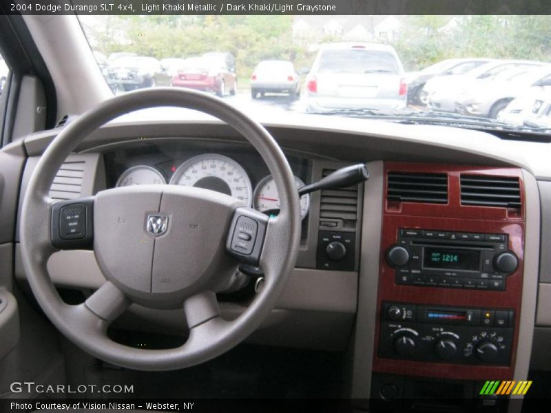 Light Khaki Metallic / Dark Khaki/Light Graystone 2004 Dodge Durango SLT 4x4