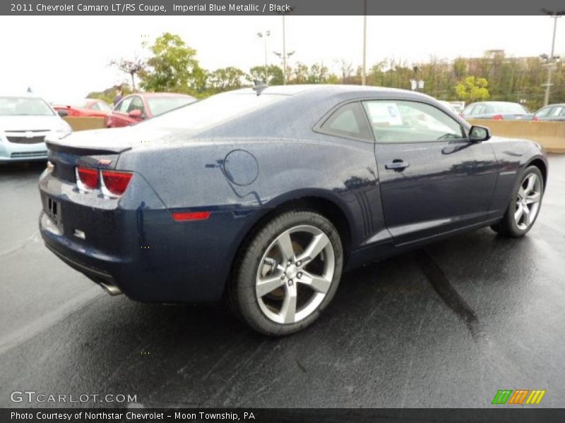 Imperial Blue Metallic / Black 2011 Chevrolet Camaro LT/RS Coupe