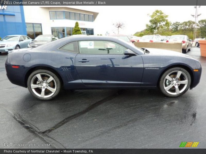 Imperial Blue Metallic / Black 2011 Chevrolet Camaro LT/RS Coupe