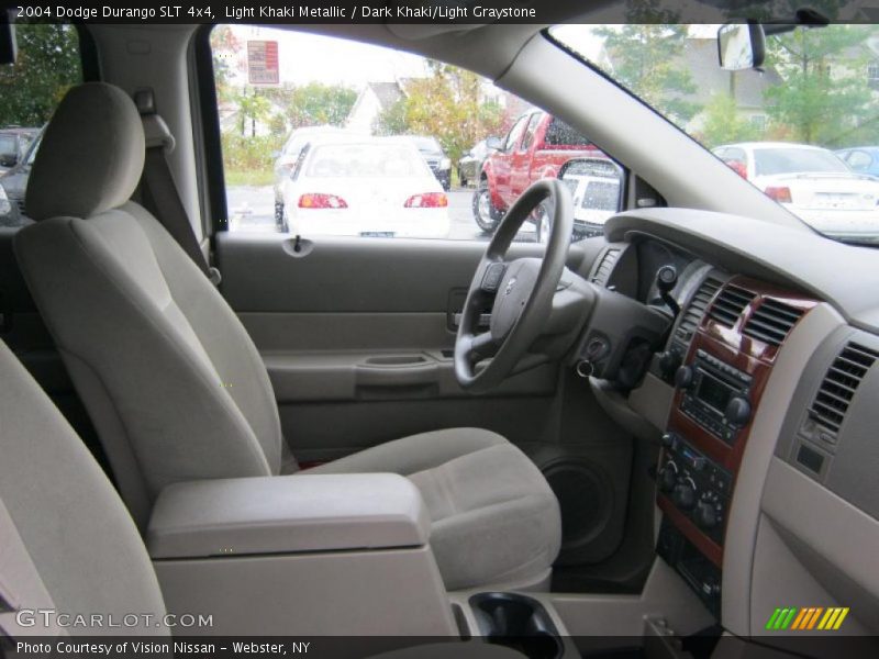 Light Khaki Metallic / Dark Khaki/Light Graystone 2004 Dodge Durango SLT 4x4