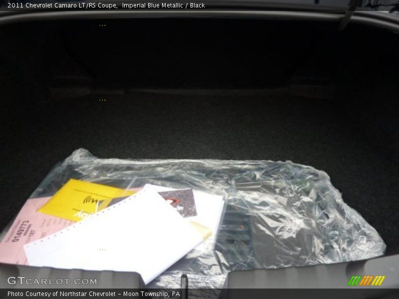 Imperial Blue Metallic / Black 2011 Chevrolet Camaro LT/RS Coupe