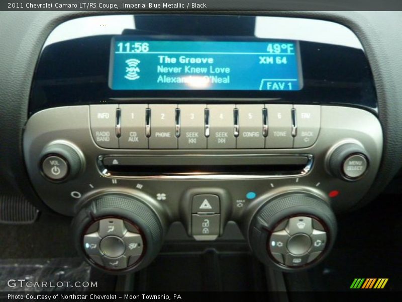 Imperial Blue Metallic / Black 2011 Chevrolet Camaro LT/RS Coupe