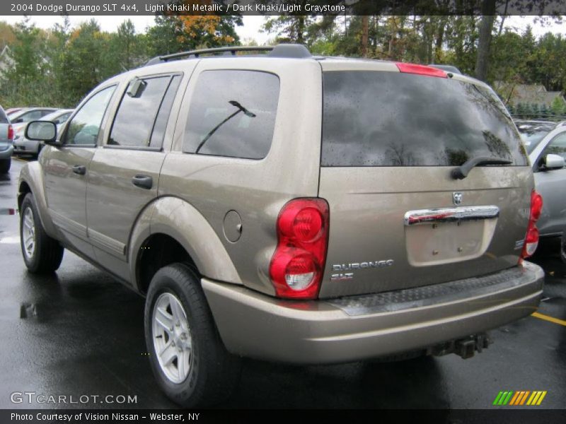 Light Khaki Metallic / Dark Khaki/Light Graystone 2004 Dodge Durango SLT 4x4
