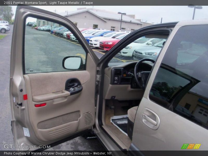 Light Taupe Metallic / Taupe 2001 Pontiac Montana Sport
