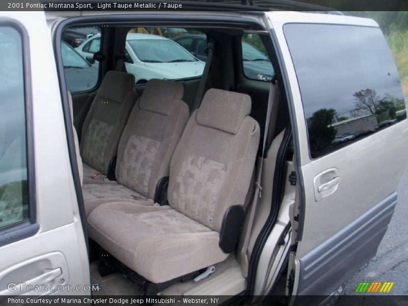 Light Taupe Metallic / Taupe 2001 Pontiac Montana Sport