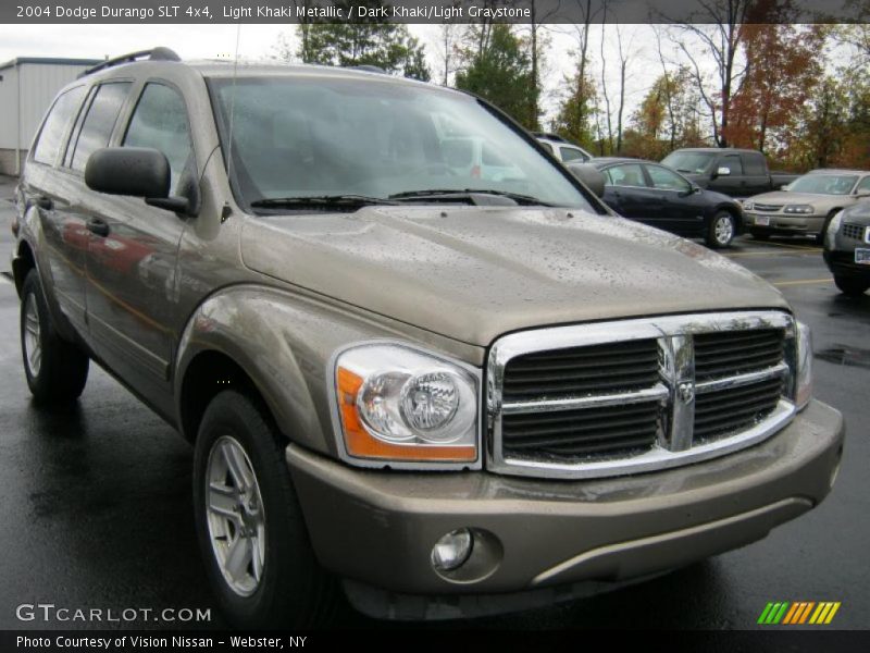 Light Khaki Metallic / Dark Khaki/Light Graystone 2004 Dodge Durango SLT 4x4