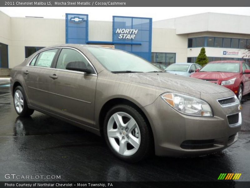 Mocha Steel Metallic / Cocoa/Cashmere 2011 Chevrolet Malibu LS