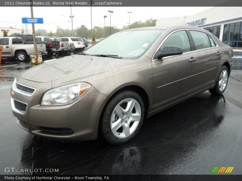 Mocha Steel Metallic / Cocoa/Cashmere 2011 Chevrolet Malibu LS