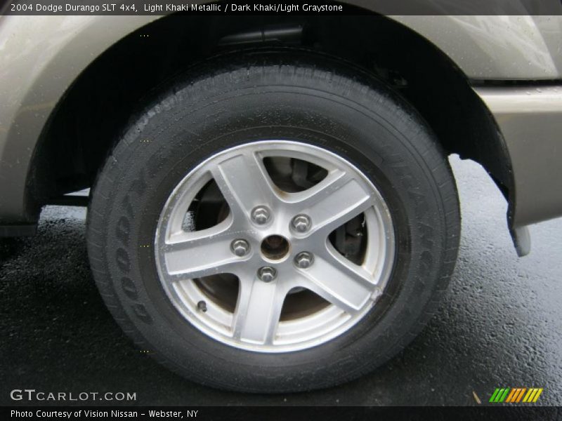 Light Khaki Metallic / Dark Khaki/Light Graystone 2004 Dodge Durango SLT 4x4