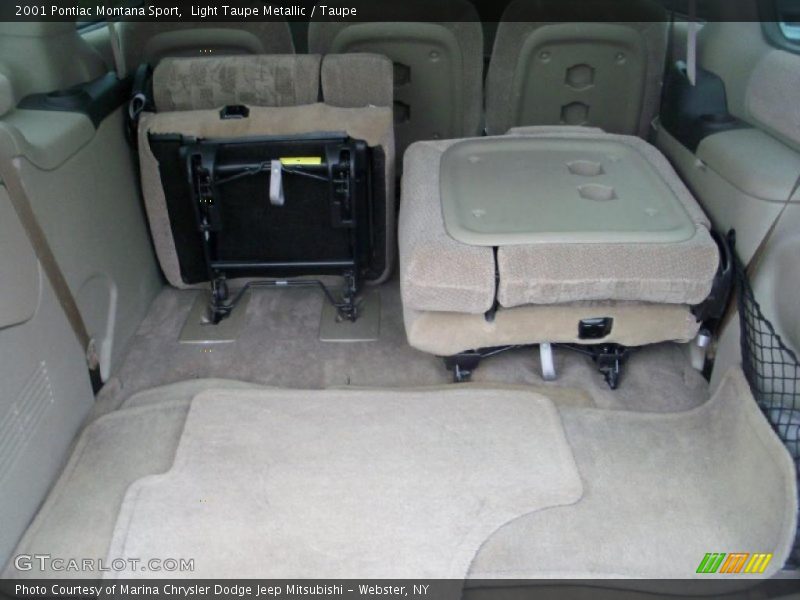 Light Taupe Metallic / Taupe 2001 Pontiac Montana Sport
