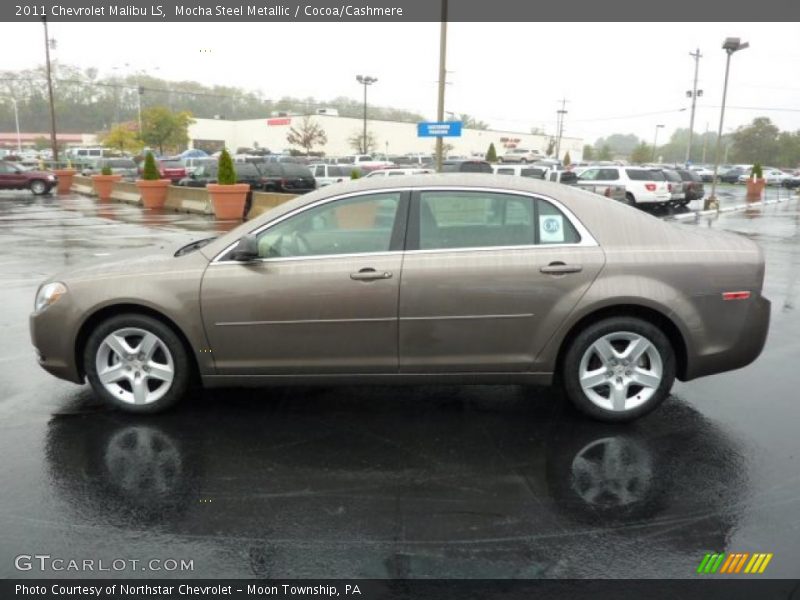Mocha Steel Metallic / Cocoa/Cashmere 2011 Chevrolet Malibu LS