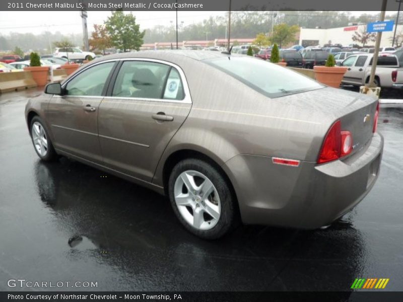 Mocha Steel Metallic / Cocoa/Cashmere 2011 Chevrolet Malibu LS