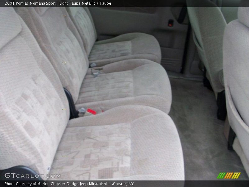 Light Taupe Metallic / Taupe 2001 Pontiac Montana Sport