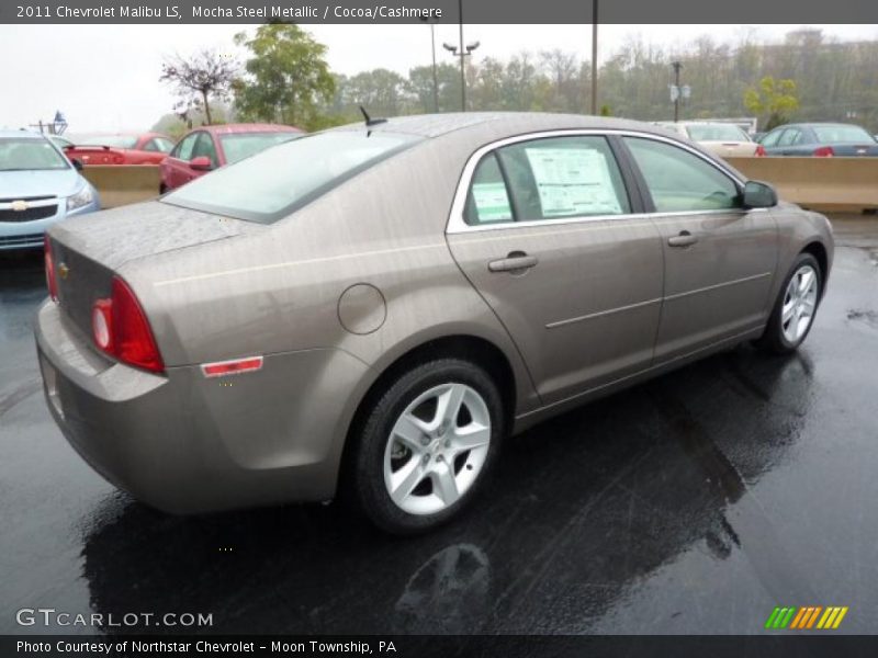Mocha Steel Metallic / Cocoa/Cashmere 2011 Chevrolet Malibu LS