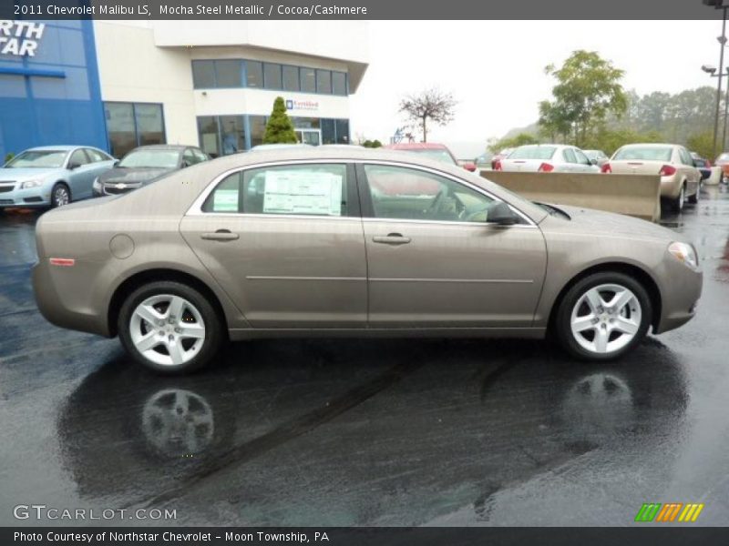 Mocha Steel Metallic / Cocoa/Cashmere 2011 Chevrolet Malibu LS
